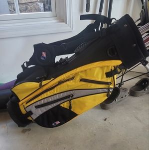 US Kids Performance Light 3 3 Wood, 8-9 Iron, PW, Putter Set Left Handed w/ Bag